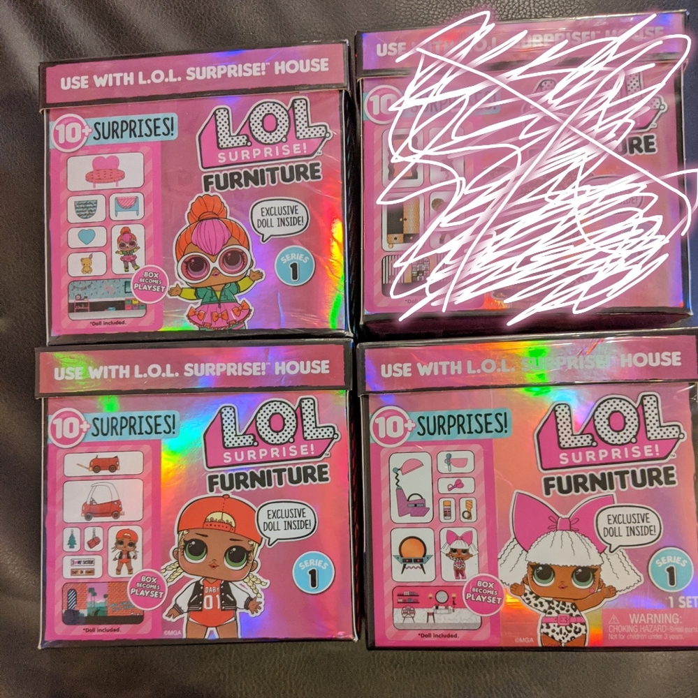 L.O.L surprise furniture bundle